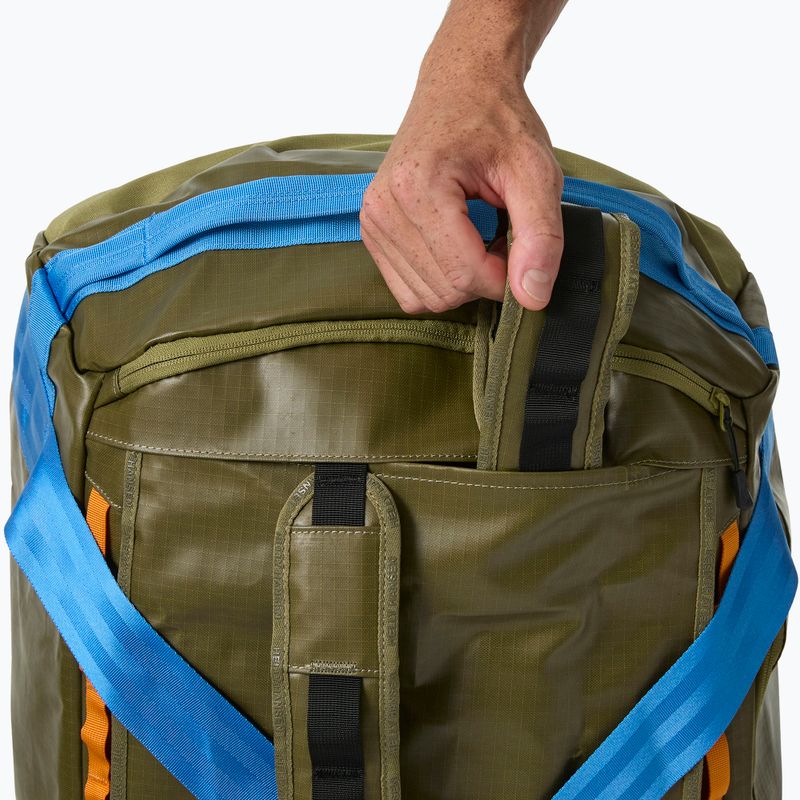 Utazótáska Helly Hansen Guide Duffel 90 l terrain green 9