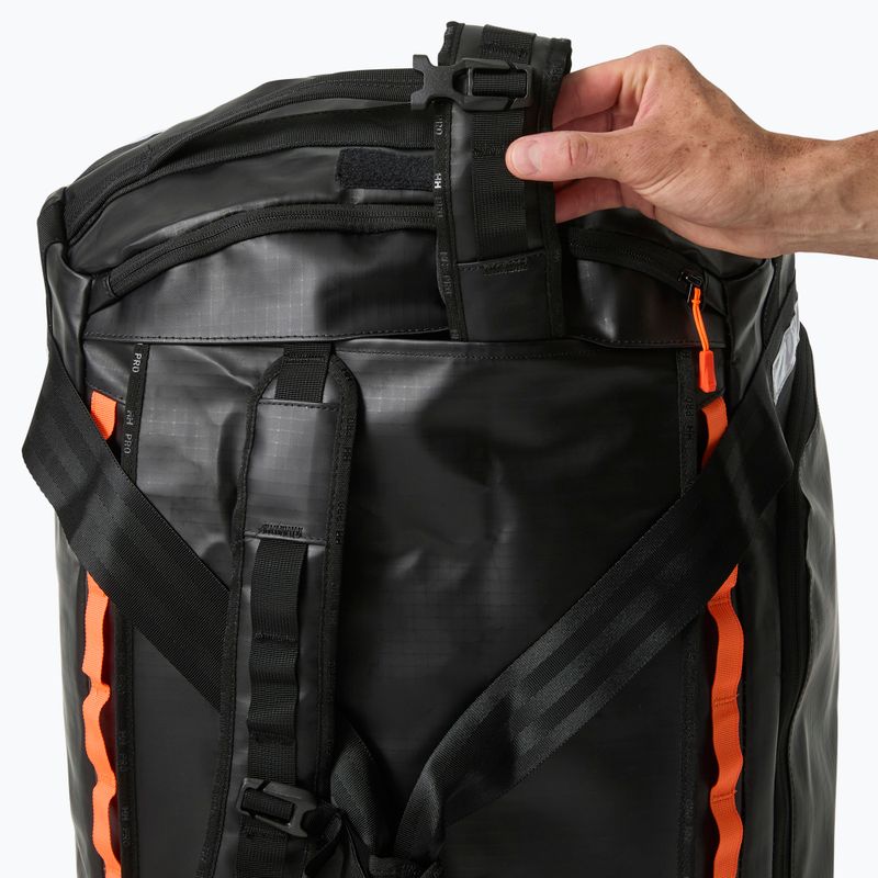 Utazótáska Helly Hansen Guide Duffel 90 l pro black 9