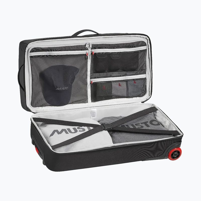 Utazó bőrönd Musto Wheeled Bag 80 l black 4