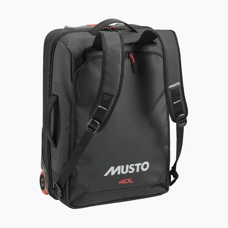 Utazó bőrönd Musto Wheeled Backpack 40 l black 2