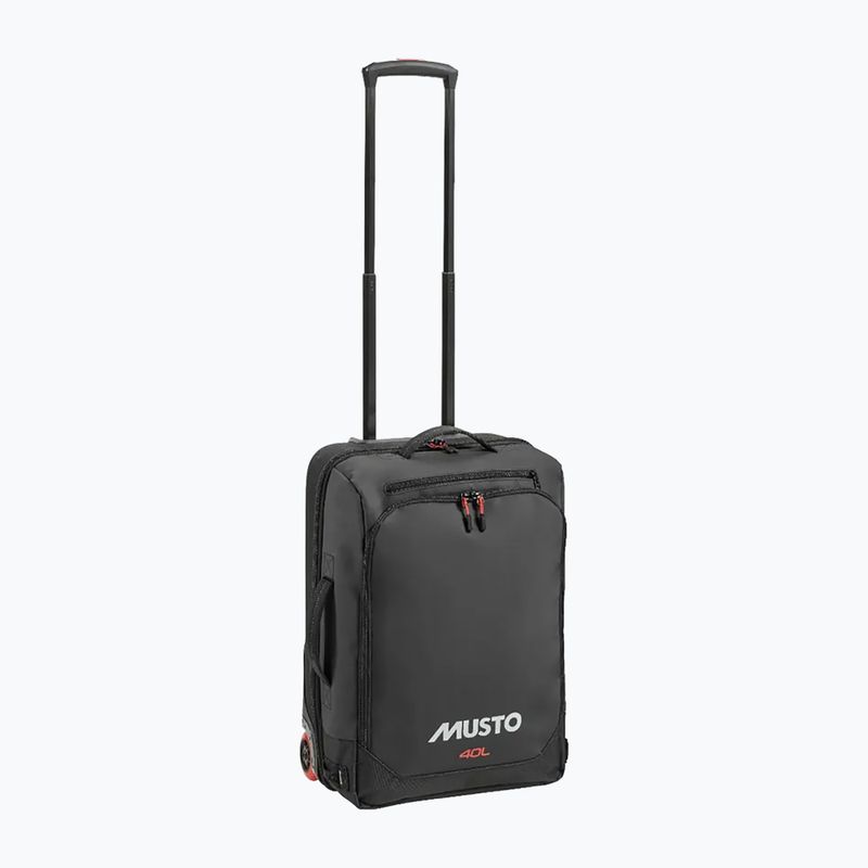 Utazó bőrönd Musto Wheeled Backpack 40 l black 4