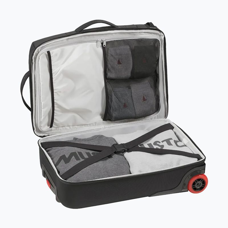 Utazó bőrönd Musto Wheeled Backpack 40 l black 5