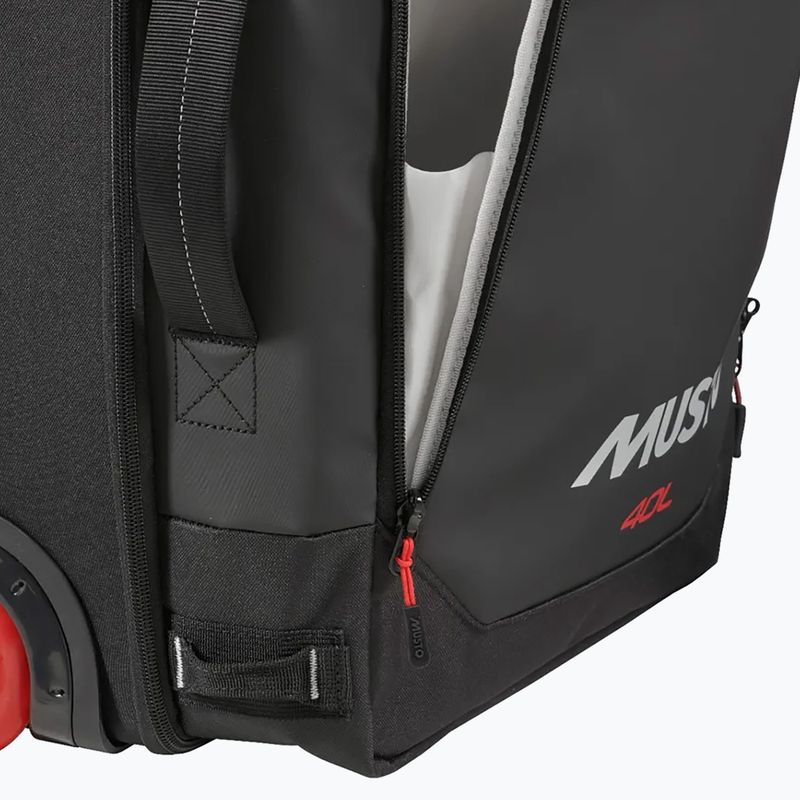 Utazó bőrönd Musto Wheeled Backpack 40 l black 12