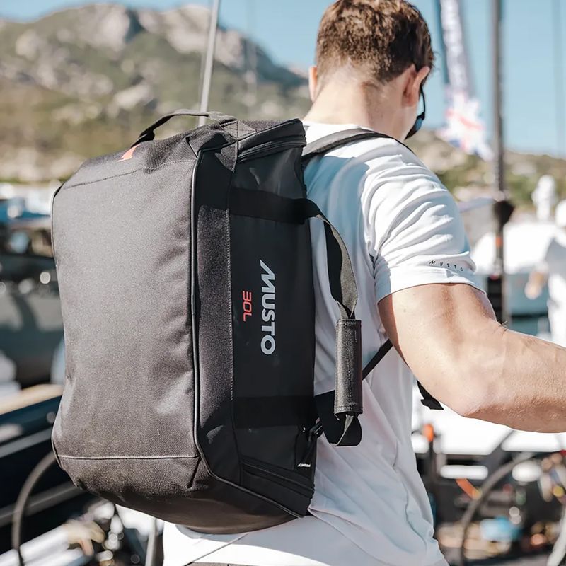 Vízálló Musto Duffel Bag 30 l fekete 12