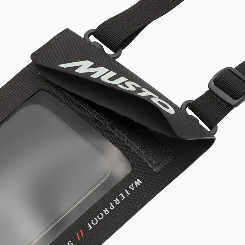 Vízálló telefontok Musto Waterproof Phone Case black 3
