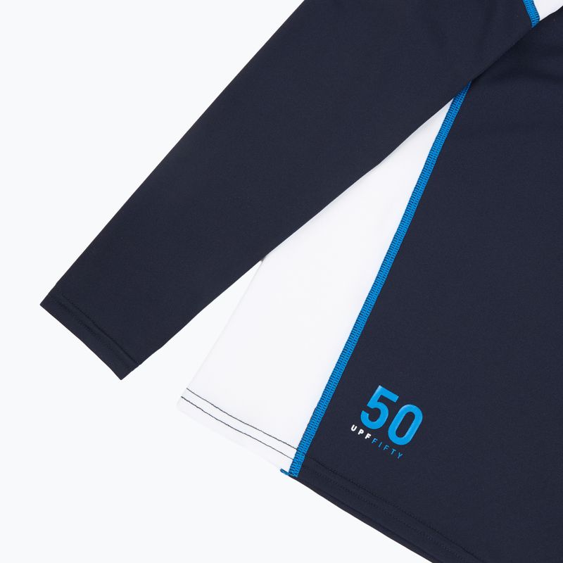 Férfi úszó hosszú ujjú felső Musto Championship Rash Guard navy/white 4