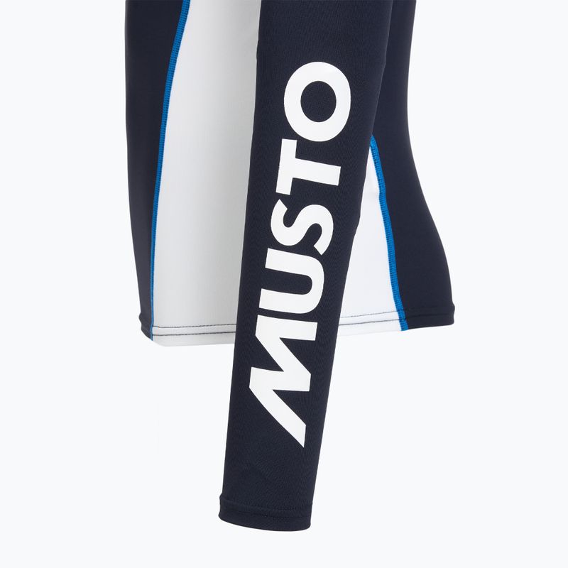 Férfi úszó hosszú ujjú felső Musto Championship Rash Guard navy/white 5