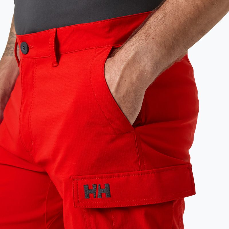 Férfi vitorlás rövidnadrág Helly Hansen QD Cargo 11" red 3