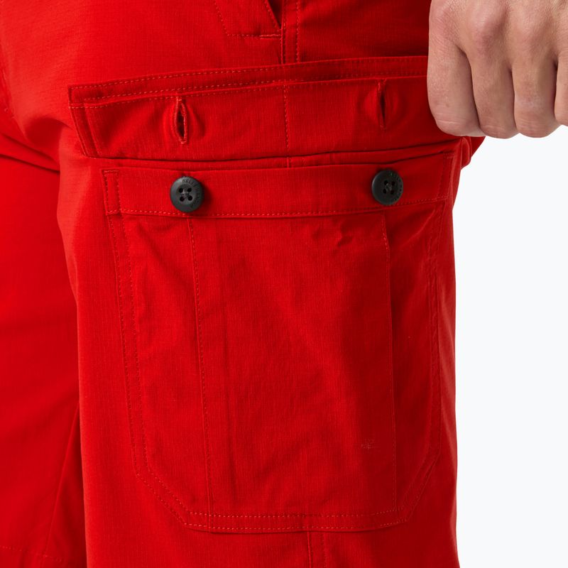 Férfi vitorlás rövidnadrág Helly Hansen QD Cargo 11" red 4