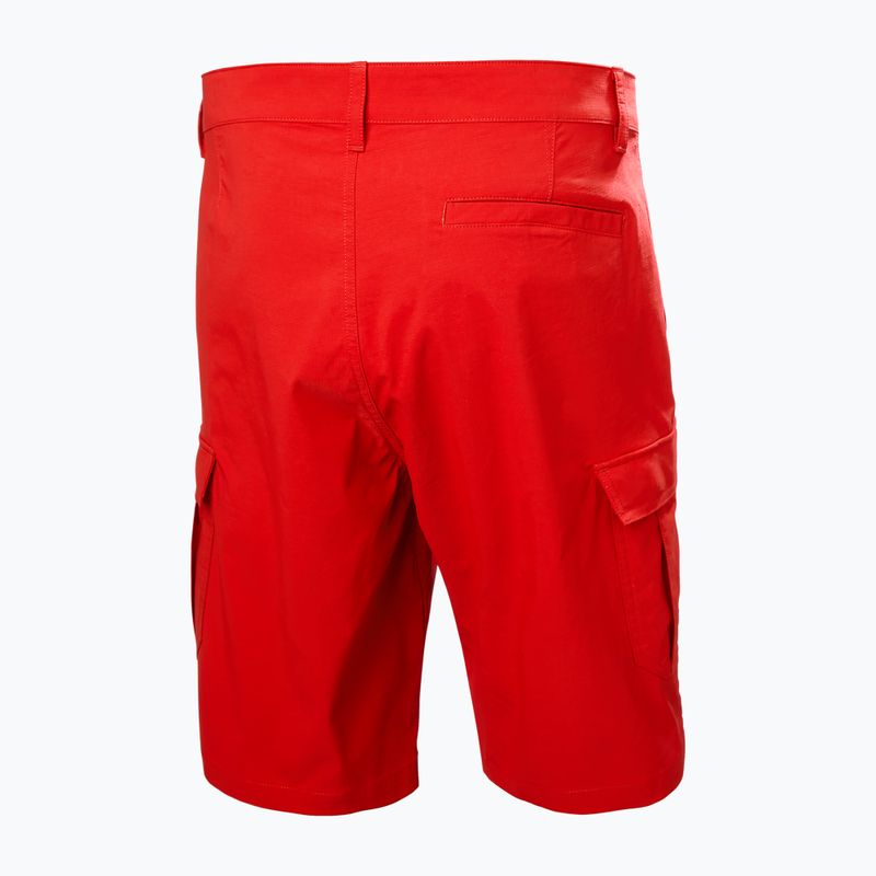Férfi vitorlás rövidnadrág Helly Hansen QD Cargo 11" red 6