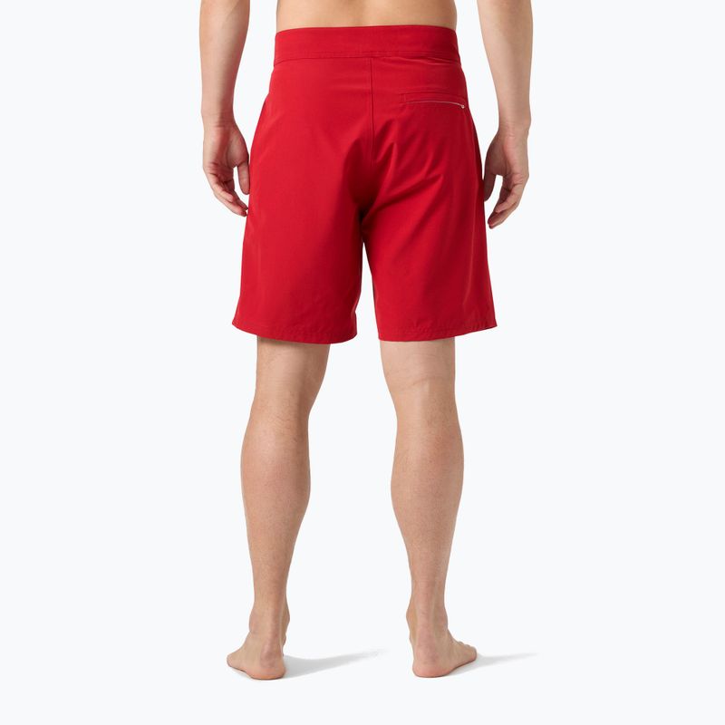 Férfi vitorlás rövidnadrág Helly Hansen Newport Board Shorts 8" red 4