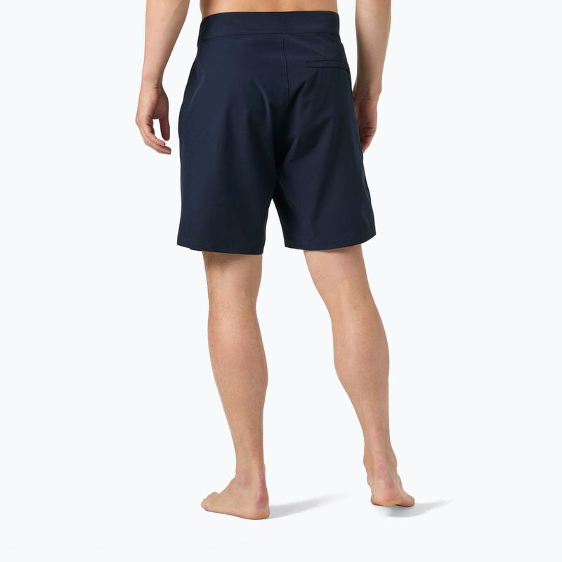 Férfi vitorlás rövidnadrág Helly Hansen Newport Board Shorts 8" navy 4