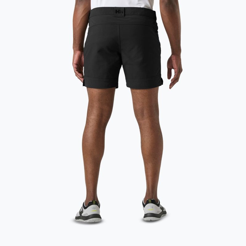 Férfi vitorlás rövidnadrág Helly Hansen Hp Calvi ebony 2