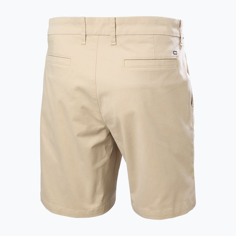 Férfi trekking rövidnadrág Helly Hansen Bryggen Chino khaki 6