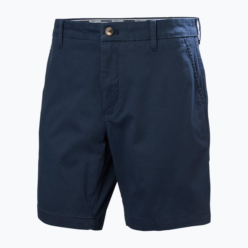 Férfi trekking rövidnadrág Helly Hansen Bryggen Chino navy 5