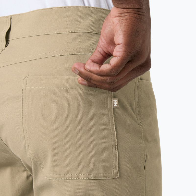 Férfi trekking rövidnadrág Helly Hansen Holmen 5 Pocket pebble 3