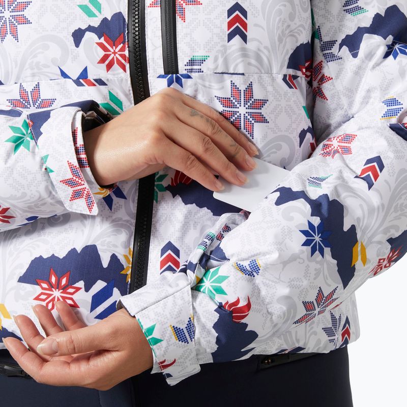 Női síkabát Helly Hansen Kvitfjell Race Short Puffy white crescendo 5