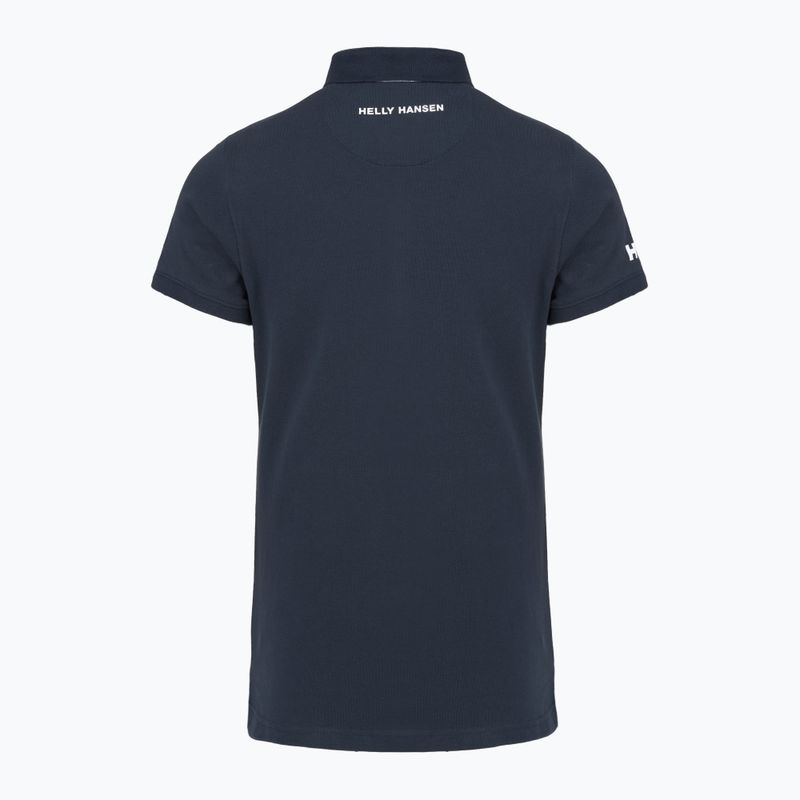 Női galléros póló Helly Hansen Crew Polo Pique navy 2