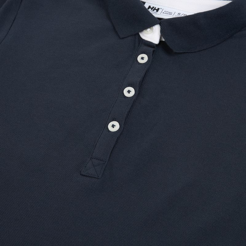 Női galléros póló Helly Hansen Crew Polo Pique navy 3