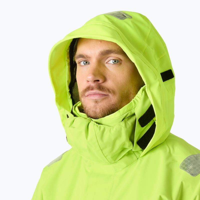 Férfi vitorláskabát Helly Hansen Skagen Offshore luminous green 3