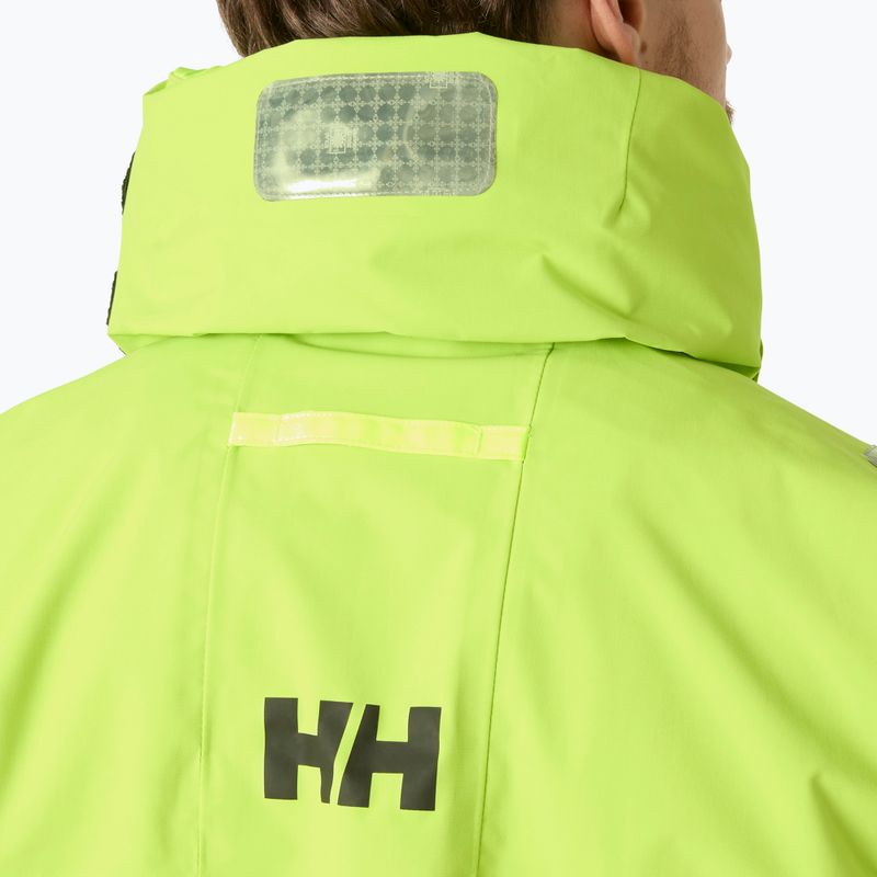 Férfi vitorláskabát Helly Hansen Skagen Offshore luminous green 5