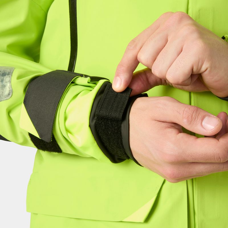 Férfi vitorláskabát Helly Hansen Skagen Offshore luminous green 8