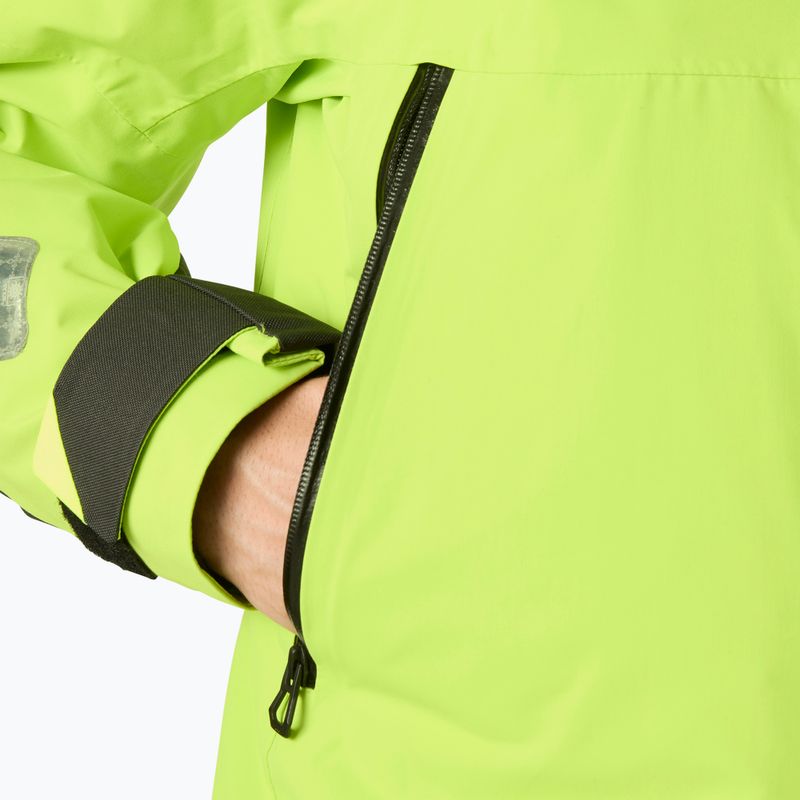 Férfi vitorláskabát Helly Hansen Skagen Offshore luminous green 10
