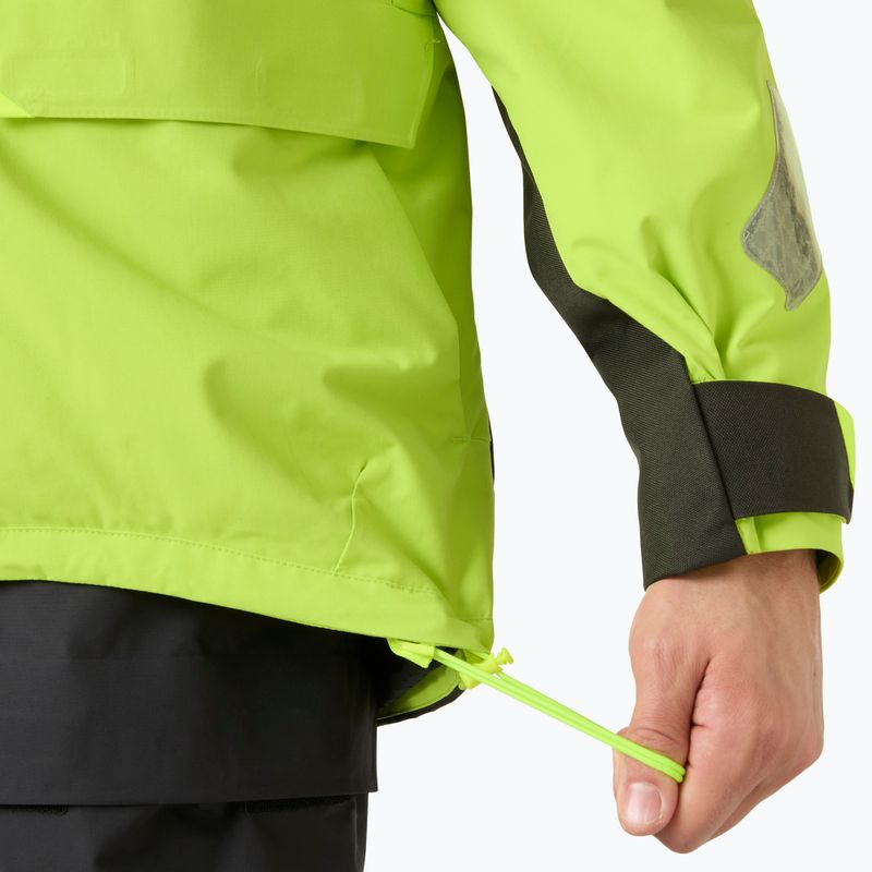 Férfi vitorláskabát Helly Hansen Skagen Offshore luminous green 11