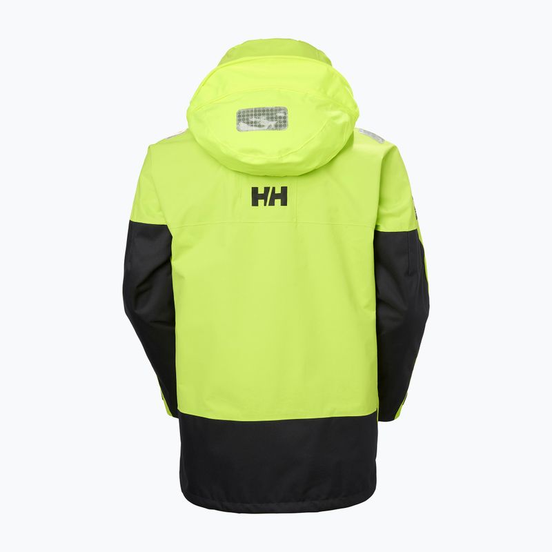 Férfi vitorláskabát Helly Hansen Skagen Offshore luminous green 13