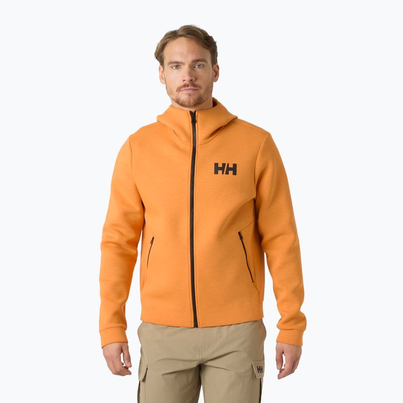 Férfi vitorlás pulóver Helly Hansen HP Ocean Full Zip 2.0 ignite orange