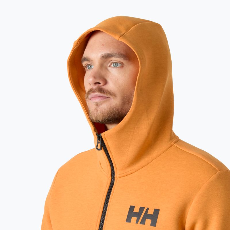 Férfi vitorlás pulóver Helly Hansen HP Ocean Full Zip 2.0 ignite orange 3