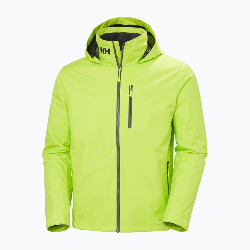 Férfi vitorláskabát Helly Hansen Crew Hooded Midlayer 2 luminous green 9