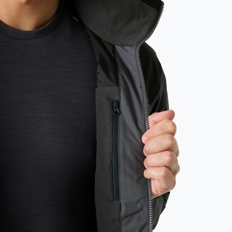 Férfi vitorláskabát Helly Hansen Crew Hooded Midlayer 2 thunder grey 5