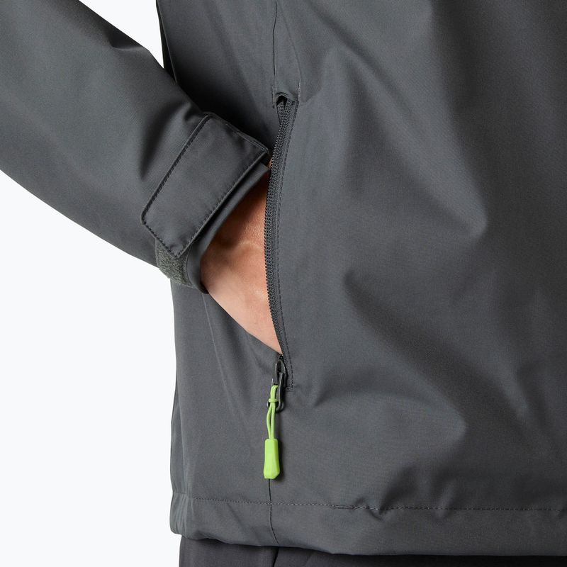 Férfi vitorláskabát Helly Hansen Crew Hooded Midlayer 2 thunder grey 7