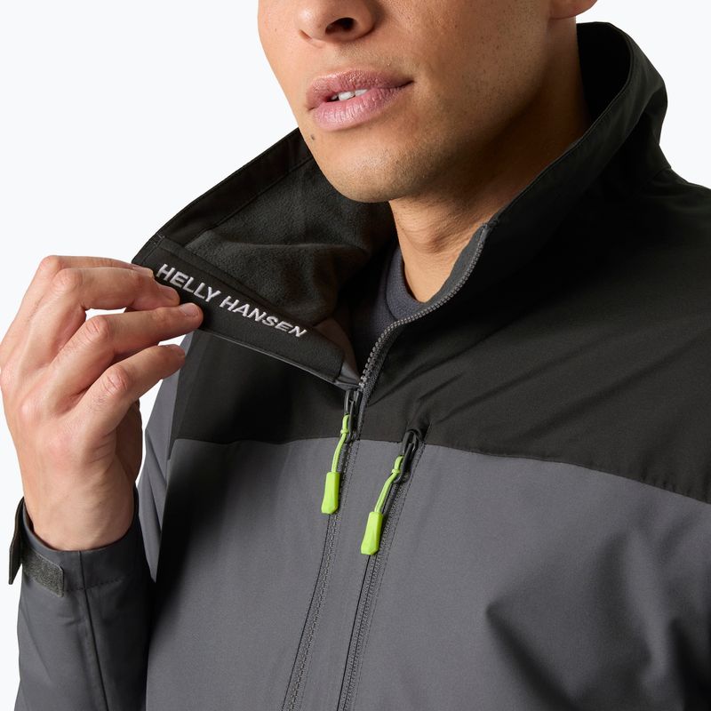Férfi vitorláskabát Helly Hansen Crew Midlayer 2 thunder grey 3