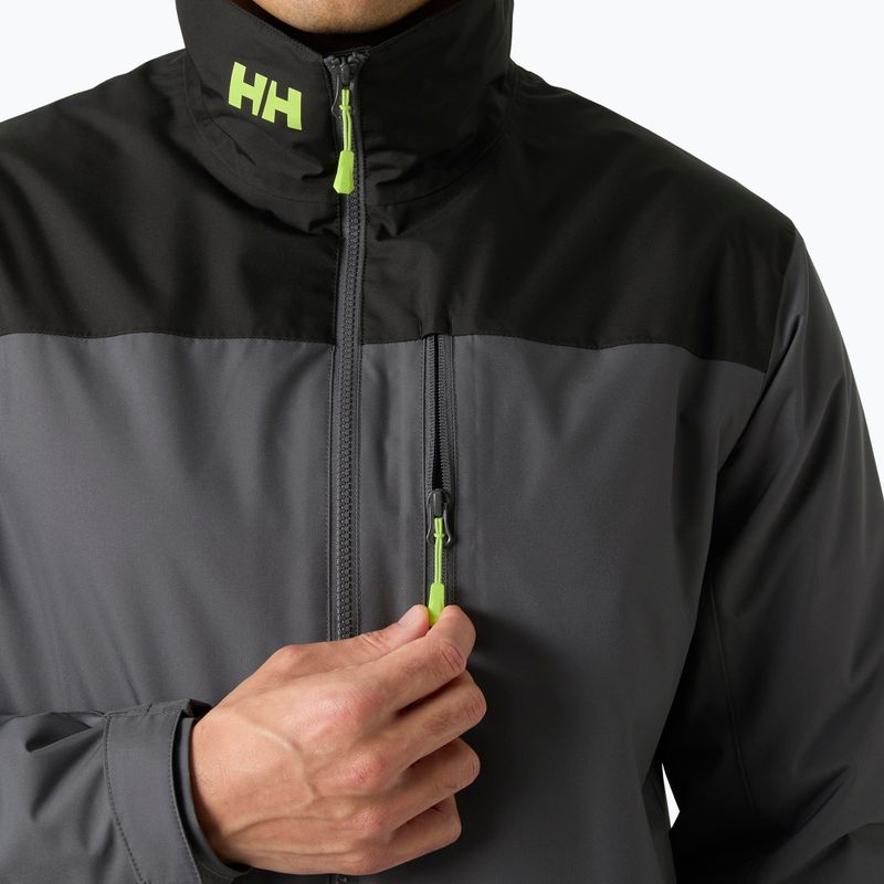 Férfi vitorláskabát Helly Hansen Crew Midlayer 2 thunder grey 4