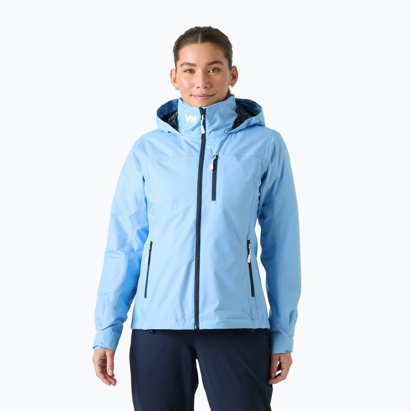 Női vitorláskabát Helly Hansen Crew Hooded Midlayer 2.0 bright blue
