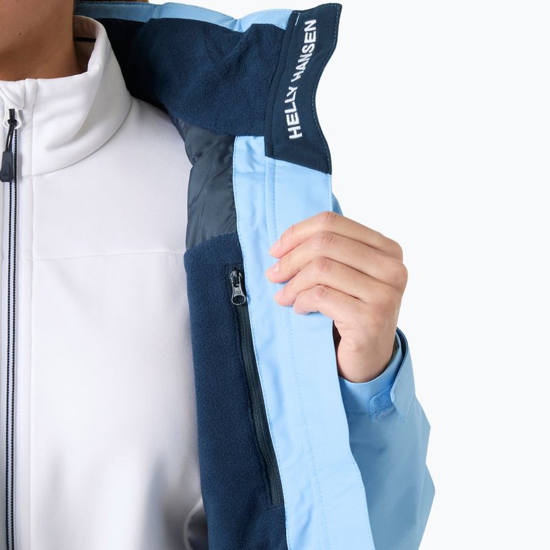 Női vitorláskabát Helly Hansen Crew Hooded Midlayer 2.0 bright blue 5