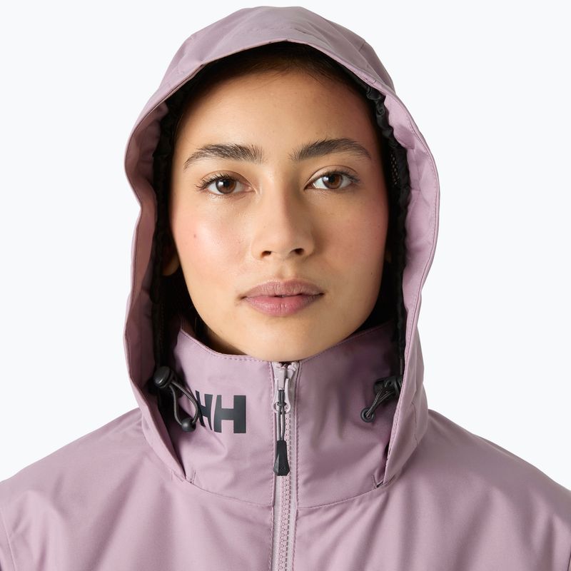 Női vitorláskabát Helly Hansen Crew Hooded Midlayer 2.0 purple play 3