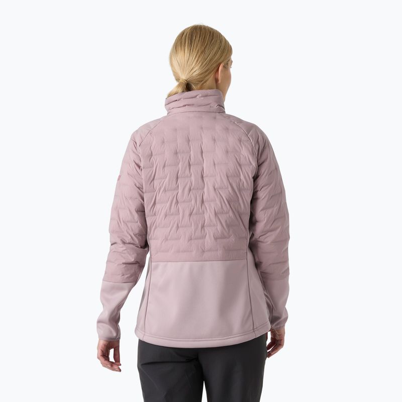 Női hibrid kabát Helly Hansen HP Hybrid Stretch Insulator purple clay 2