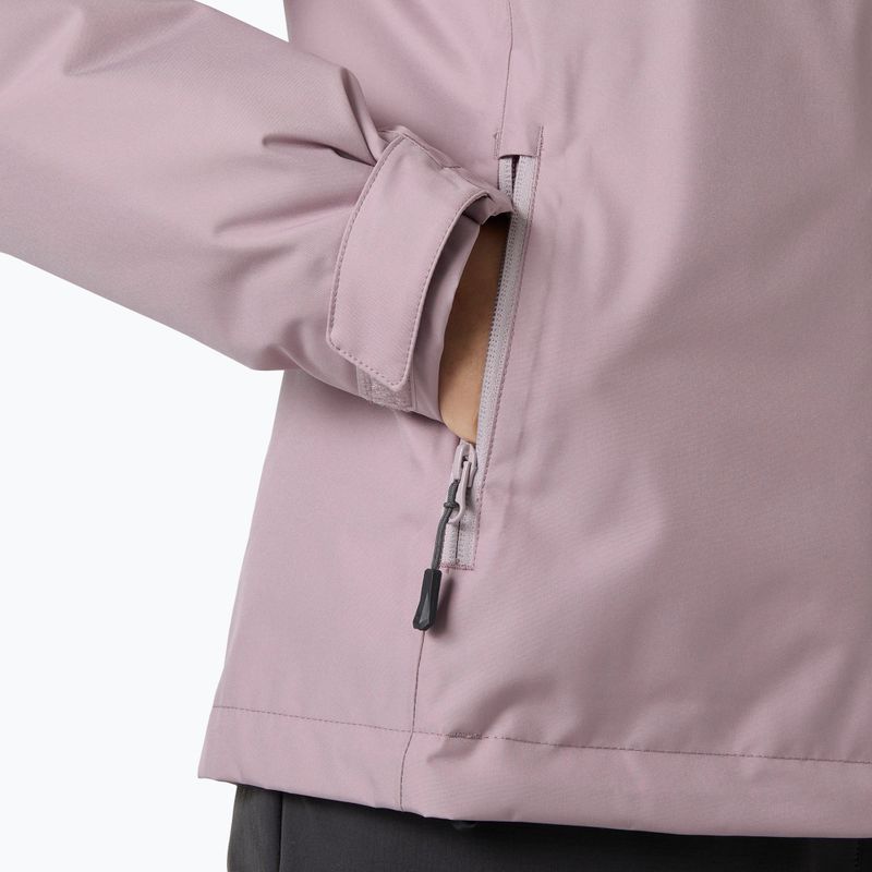 Női vitorláskabát Helly Hansen Crew Hooded Pile purple clay 6