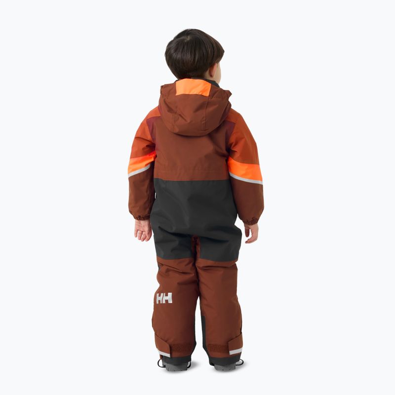 Gyerek síoverál Helly Hansen Rider 3.0 Ins iron oxide 4