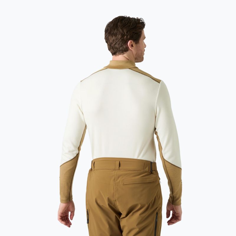 Férfi Termoaktiv pulóver Helly Hansen Lifa Merino Midweight 1/2 Zip snow monogram aop 2