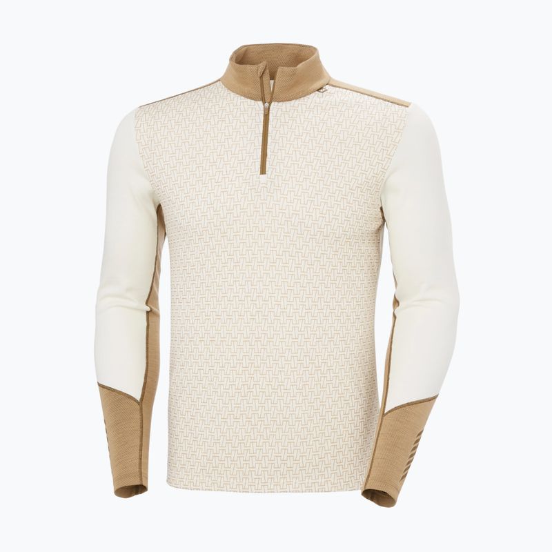 Férfi Termoaktiv pulóver Helly Hansen Lifa Merino Midweight 1/2 Zip snow monogram aop 5
