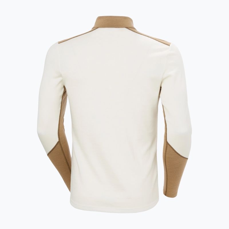 Férfi Termoaktiv pulóver Helly Hansen Lifa Merino Midweight 1/2 Zip snow monogram aop 6