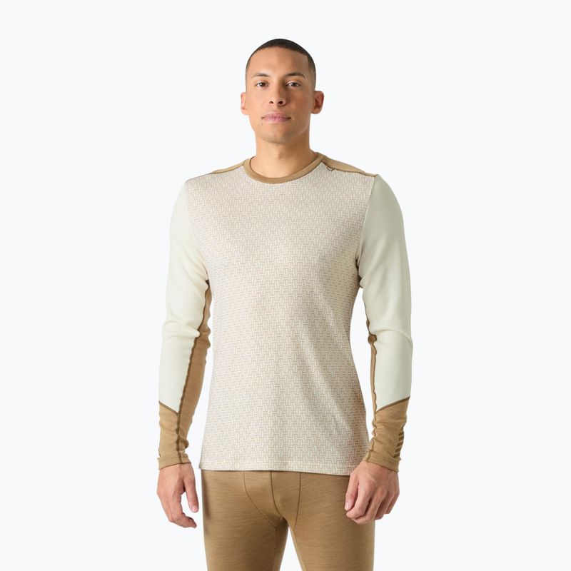 Férfi Termoaktiv pulóver Helly Hansen Lifa Merino Midweight Crew snow monogram aop