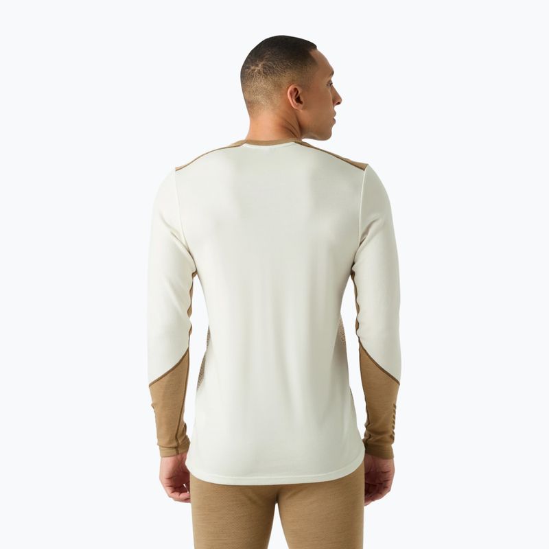 Férfi Termoaktiv pulóver Helly Hansen Lifa Merino Midweight Crew snow monogram aop 2