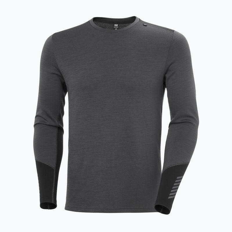 Férfi Termoaktiv pulóver Helly Hansen Lifa Merino Midweight Crew thunder grey 5
