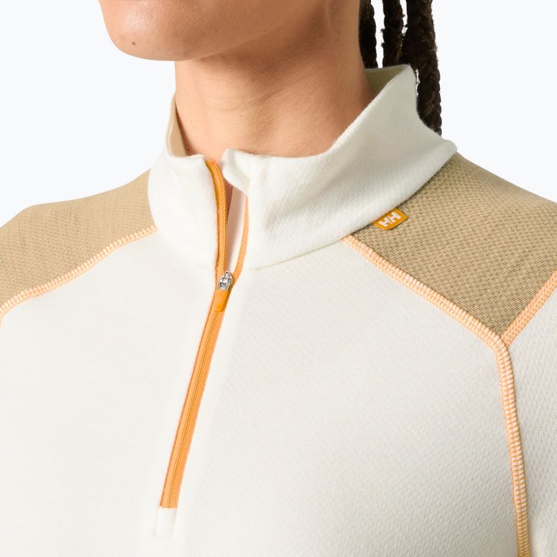 Női Termoaktiv pulóver Helly Hansen Lifa Merino Midweight 1/2 Zip snow 3
