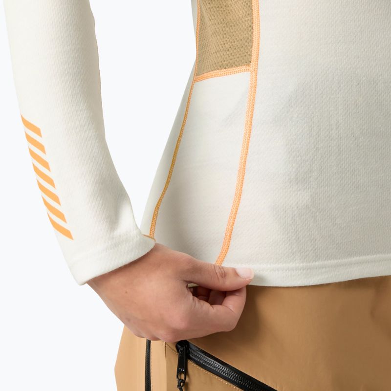 Női Termoaktiv pulóver Helly Hansen Lifa Merino Midweight 1/2 Zip snow 4